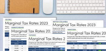 Marginal Tax Rates Infographics