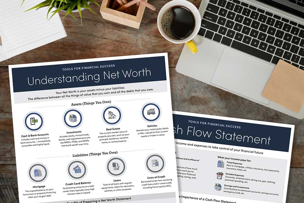 Understanding your Net Worth infographic