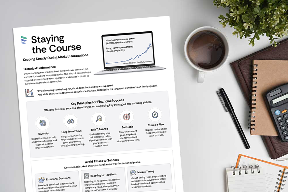 Staying the Course Infographic