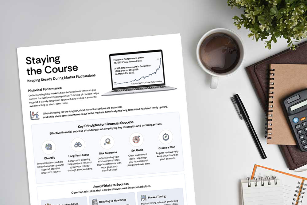 Staying the Course infographic